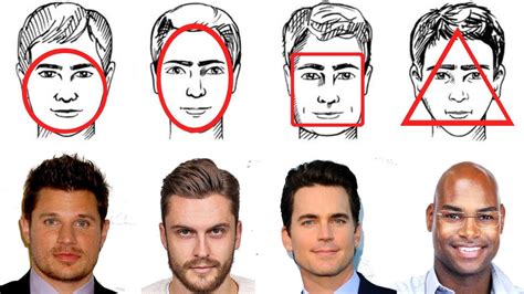 Guy Guide: The Best Hairstyles According To Your Face Shape.